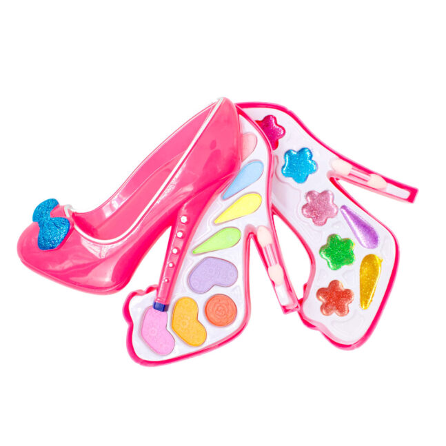 Maquiagem Infantil Paleta De Sombras Maleta Completa Sapatinho