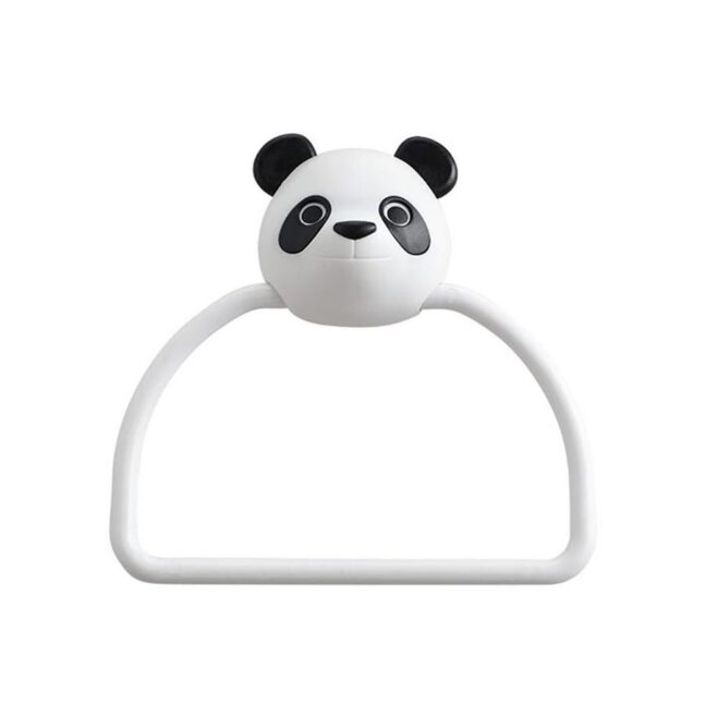 Suporte De Toalha De Rosto Para Parede Banheiro Panda