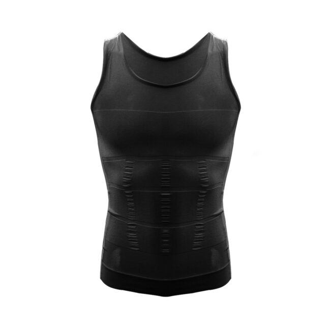 Cinta Modeladora Masculina Regata Slim Compressão Diminuir Barriga Tamanho:L