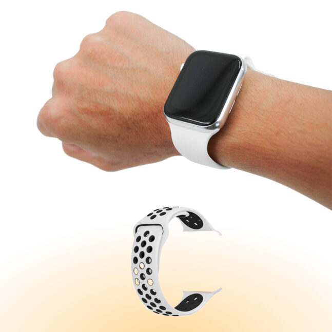 Relogio Smartwatch Android Ios Inteligente Bluetooth FT50 C/ Pulseira Esportiva Cor:Branco