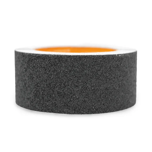 Fita Antiderrapante Autoadesiva Segurança Lixa Escada 5 Mts 50mm Cor:Preto