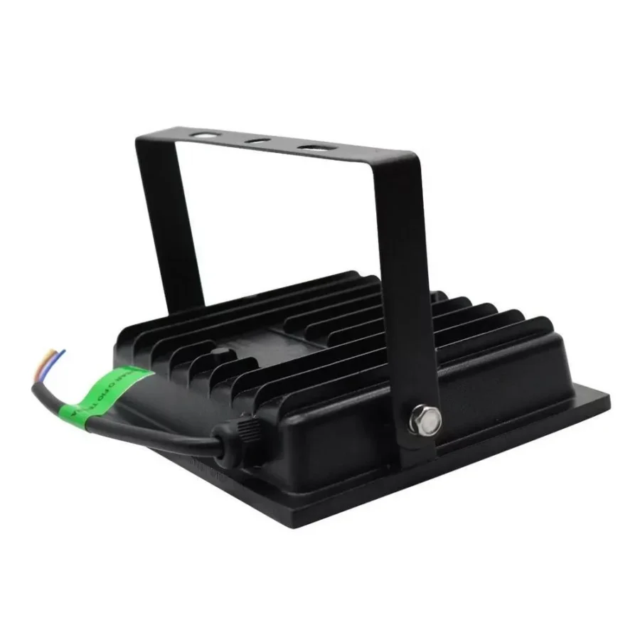 Refletor Led 200w Branco Frio Holofote Luz Fria Bivolt - Imagem 4