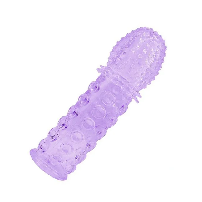 Capa Peniana Extensora Textura Massageadora 15cm Cor:Rosa