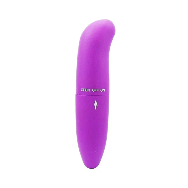 Vibrador Personal Estimulador Mini Ponto G Liso Silencioso Cor:Roxo