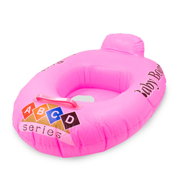 Boia Bote Infantil Inflável Criança Piscina Praia Verão Cor:Rosa