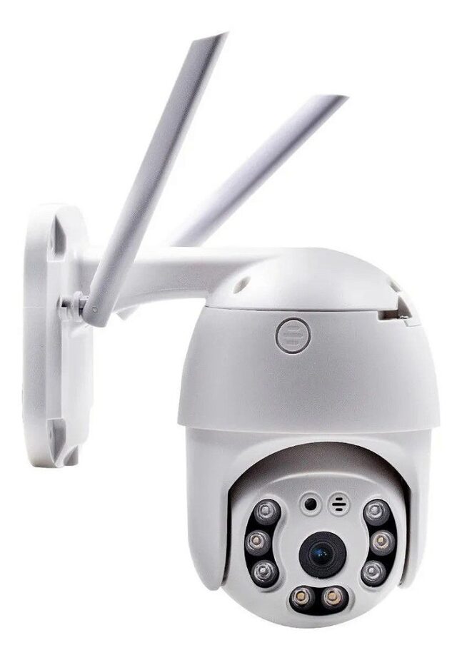 Camera Ip Prova D'agua Infravermelho Externa Wifi Hd 3
