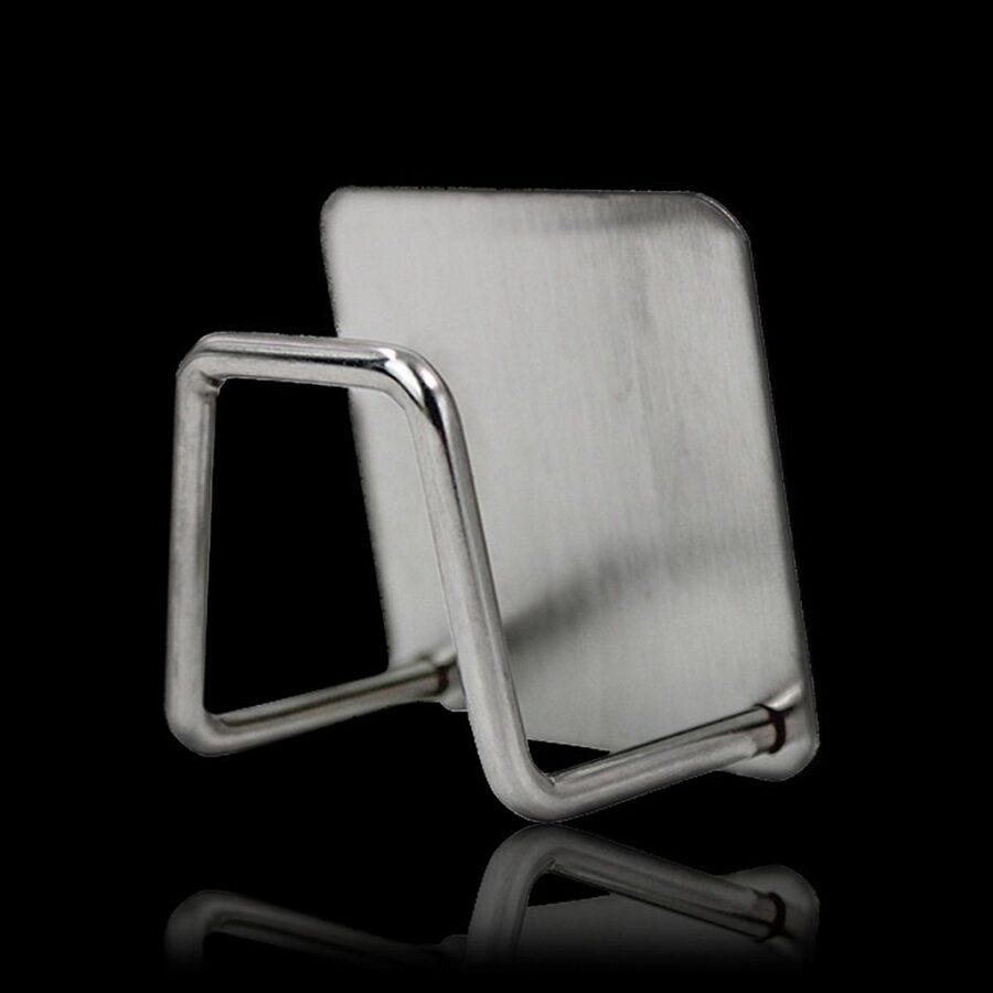 Gancho Adesivo De Parede Suporte Aço Inox Super Aderencia - Imagem 2