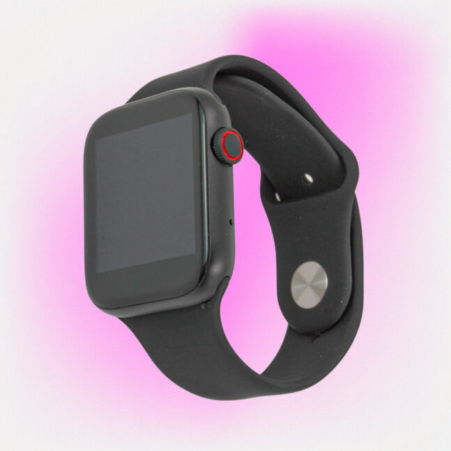 Relogio Smartwatch Android Ios Inteligente Bluetooth C/ Pulseira Magnetica QS18 Cor:Preto
