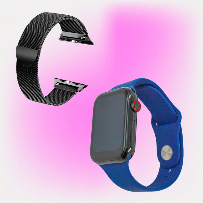Relogio Smartwatch Android Ios Carregamento Por Indução Bluetooth C/ Pulseira Magnetica K8 Cor:Azul