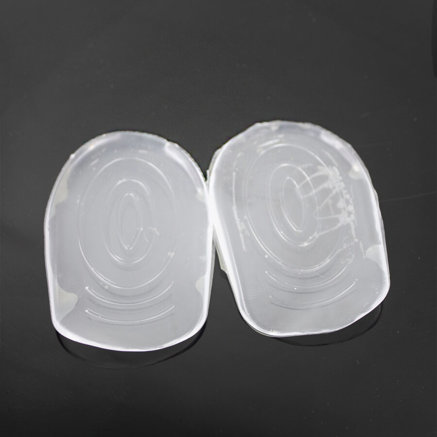 Par De Palmilha Calcanhar Silicone Gel Ortopedica Anti Impacto Confortavel - Imagem 4