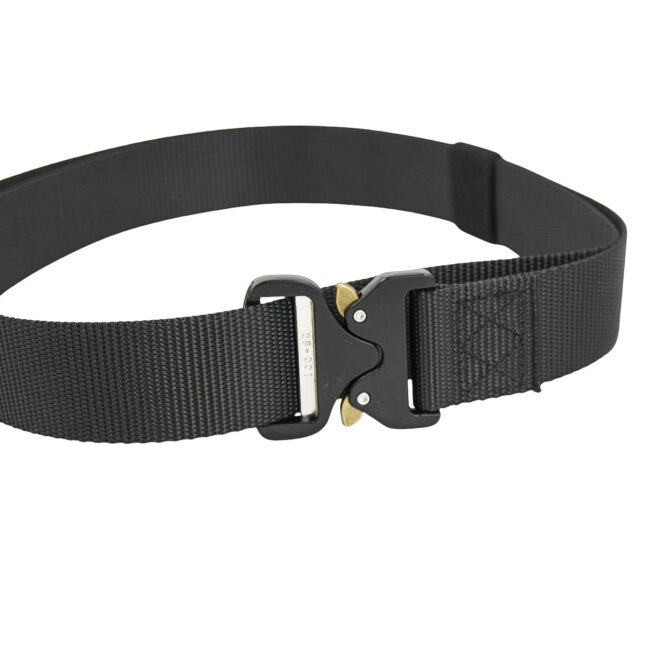 Cinto Tatico Com Fivela De Engate Rapido Metal Anti Alergico Cores:Preto
