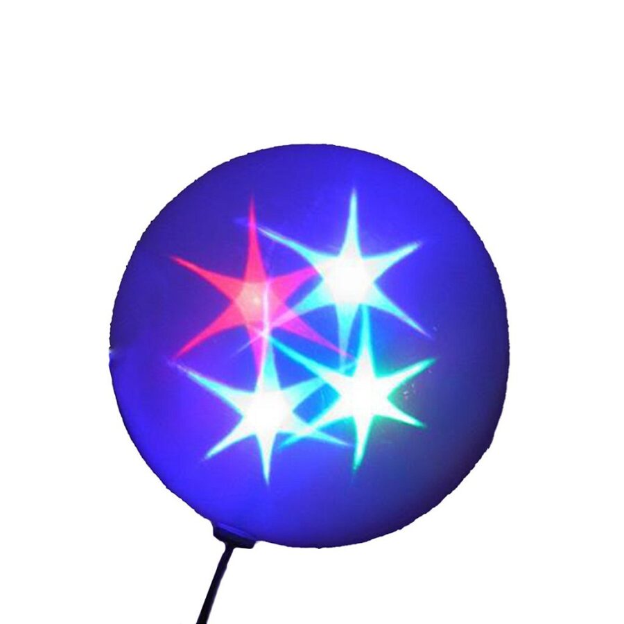 Bola De Natal Com Led RGB Pisca Pisca Enfeite Media