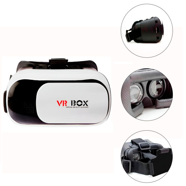 Óculos 3d Realidade Virtual Sem Controle Para Celular