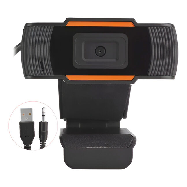 Webcam Câmera USB com Microfone Computador Notebook Vídeo