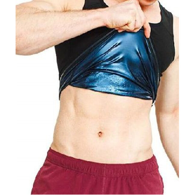 Cinta Regata Masculina Queima Gorduras Barriga Camiseta Tamanho:P/M