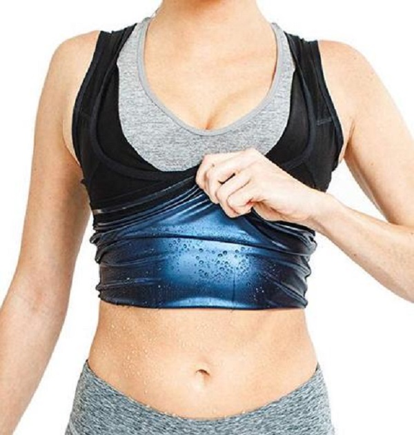 Cinta Regata Feminina Queima Gorduras Barriga Camiseta Tamanho:L/XL