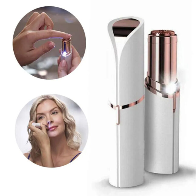STO246 - Depilador Batom Facial Indolor Portatil Buço Removedor Pelos