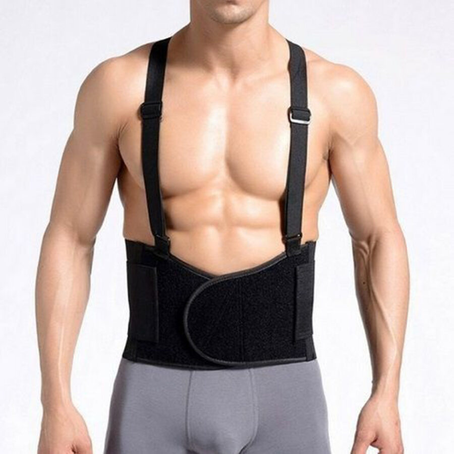 Cinto De Ajuste Para Peso Lombar Corretor Postural Coluna Tamanho:XXL - Imagem 2