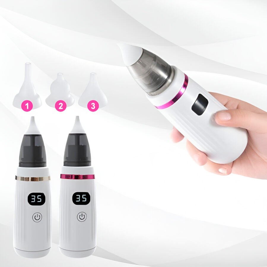 Higienizador Aspirador Nasal Infantil Elétrico USB - Imagem 2