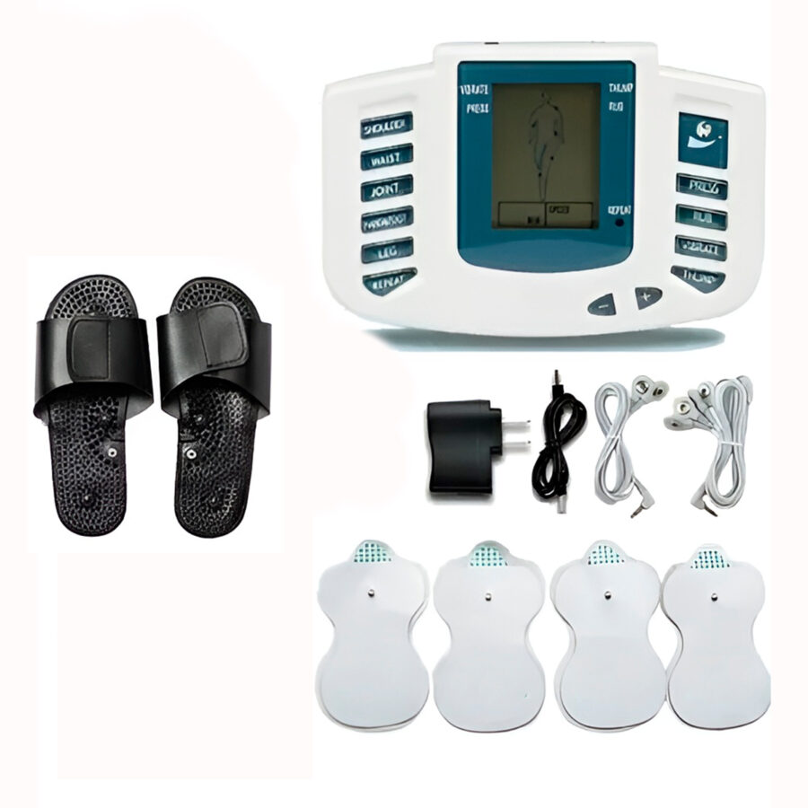 Aparelho de Massagem Choque Fisioterapia com Eletrodos - Imagem 3