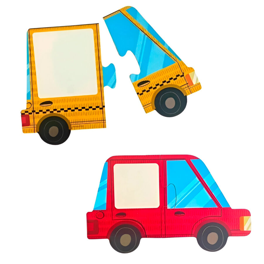 Brinquedo Primeiras Frases Quebra Cabeça Infantil Didático - Imagem 4