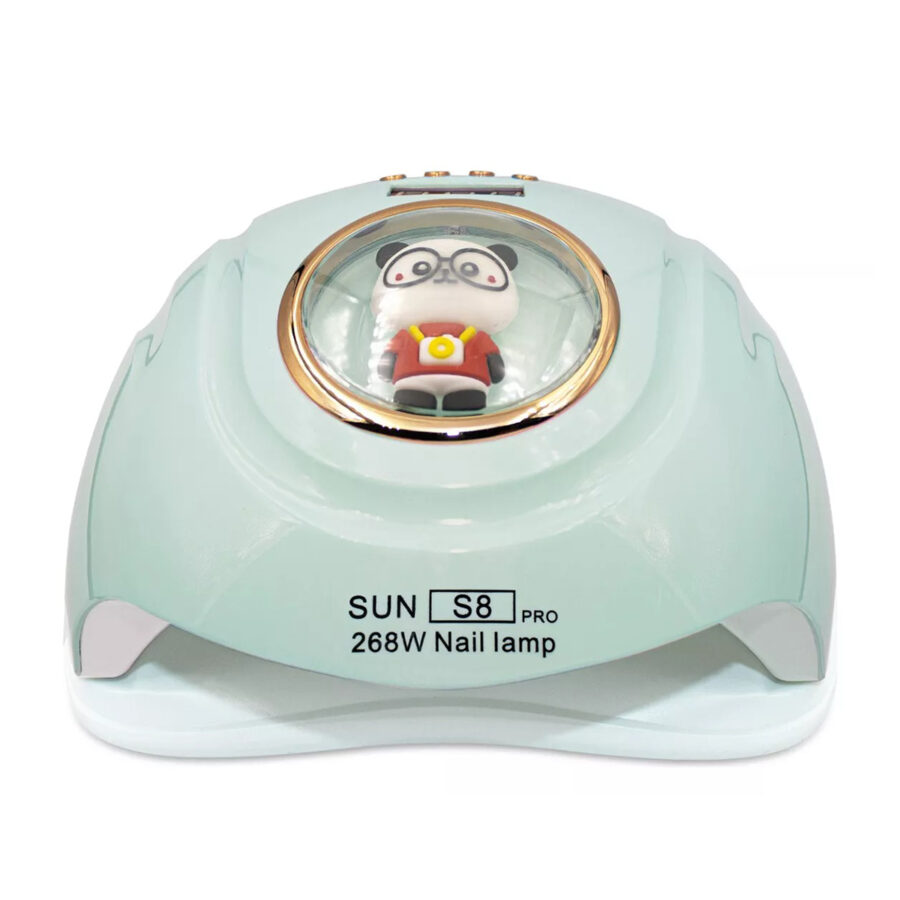 Cabine Seca Esmalte Maquina Unha Gel Alongamento Sun S8 Cor:Verde Água - Imagem 5