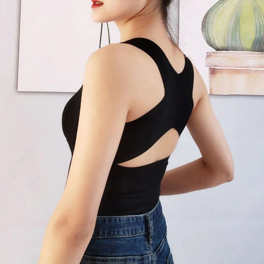 Cinta Modeladora De Corpo Sem Costura 4 Em 1 Bojo Preto Tamanho:XL - Imagem 5