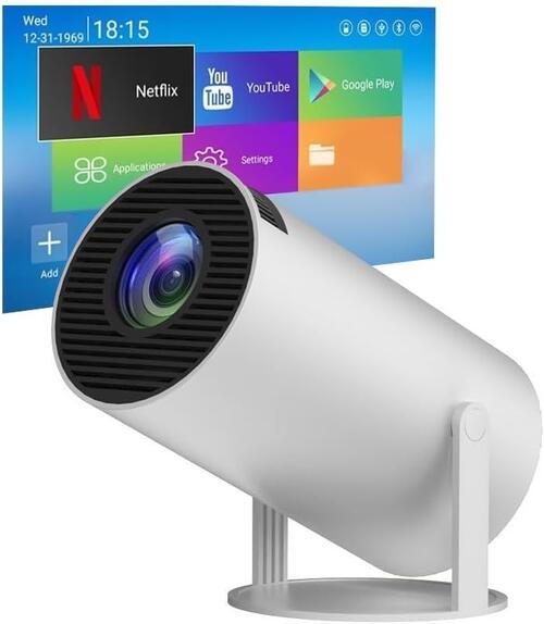 Projetor Hy300 Portátil Ultra Hd 110V/220V