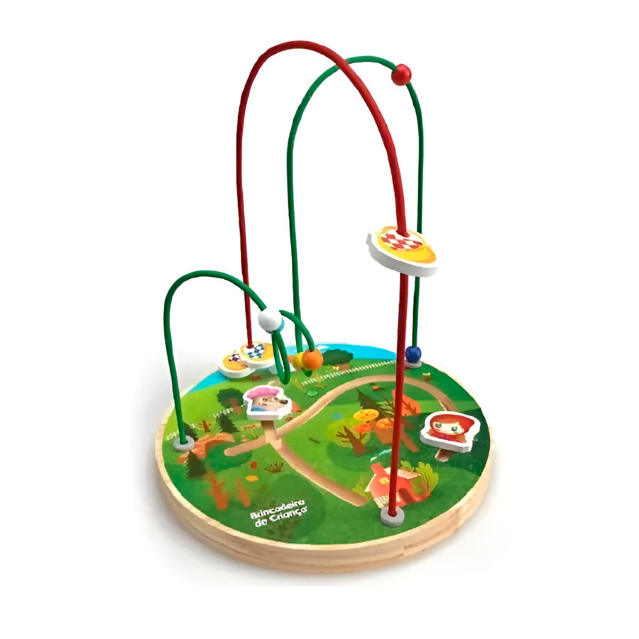Brinquedo Mini Montanha Aramado Personagens Criança Personagem:Chapeuzinho Vermelho
