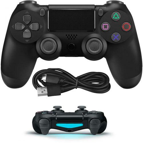 Controle Sem Fio Para Playstation 4 Pc Wireless Bluetooth 5.0 - Preto - Imagem 4