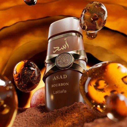 Perfume Árabe Masculino Asad Bourbon Lattafa Edp 100Ml Original