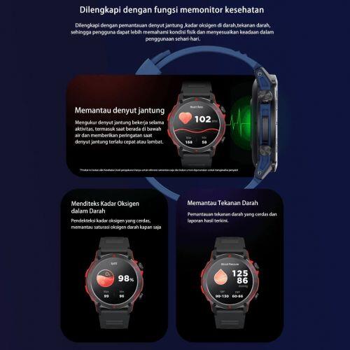 Smartwatch Peje Zw13 A Prova D'Água Amoled Pulseira Extra - Prata