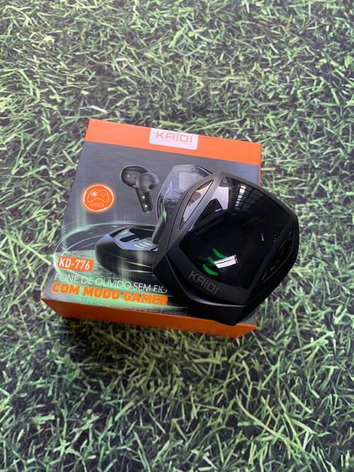 Fone Gamer Bluetooth Sem Fio Kaidi Tws Kd-776